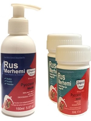 Rota Style Hintohu Tüy Dökücü Azaltıcı Rus Merhemi 150 ml 1 Adet + Genital Bölge Merhemi 50 ml 2 Adet