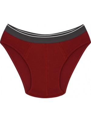 Hace Bazaar Marsilyan- Erkek Pamuk Likralı Slip Bordo