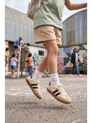 Daxtors Cagne Günlük Çocuk Unisex Cırtlı Sneaker Spor Ayakkabı