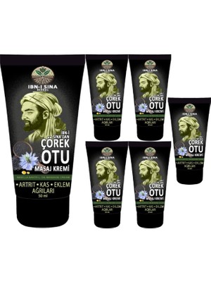 Rota Style Ibn-I Sina Çörek Otu Kremi 6 Adet 50 ml / Masaj Kremi