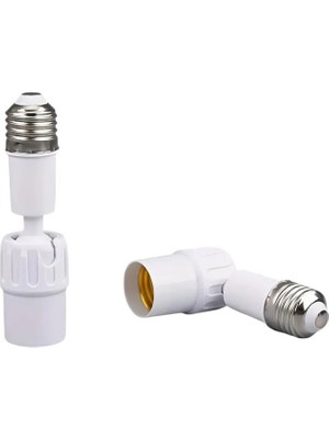 Mabelme Store Ledx DY-103 360 Derece Esnek Bükülebilir Plastik Uzatma E27 Duy