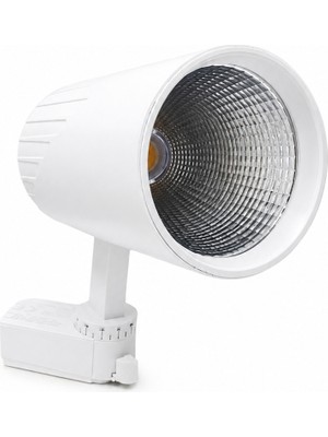 Noas YL29 4017 Azur 40W Beyaz Kasa Ray Spot 4000K Ilık Beyaz