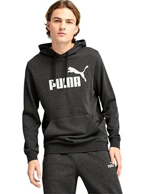 Puma Ess No:1 Logo Hoodie 682572-07 Gri