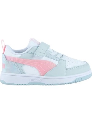 Puma Rebound V6 Lo Space Belle Beyaz-Mavi 402786-01 (28-35)