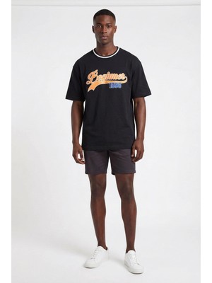 Blow Up Future Gen 1999 Siyah Oversize Erkek T-Shirt 141686