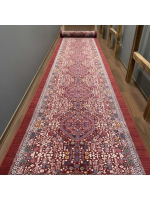 Fenomen Carpet Sarar Etnik Desenli Kaymaz Yolluk