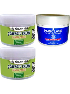 Çörek Otu Kremi Büyük Boy 150 ml Krem + Painclass 100 ml Kuyruk Yağı Kremi / Vücut Fıtıkagrilarina