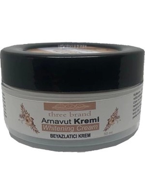 Three Brand Whitening Cream Arnavut Kremi Aklık Cream 50ML Beyazlatıcı