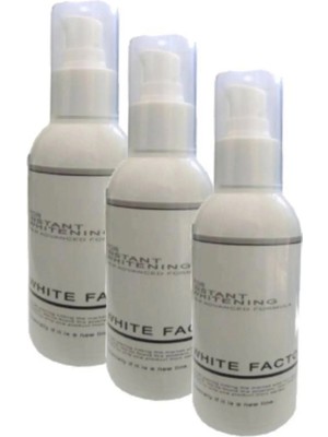 Süper White Factor For Instant Whitening Cilt Bakım Kremi 120 ml Krem x 3 Ad