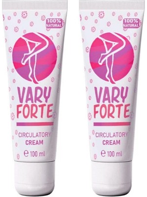 Varyforte Bacaklarınızdaki Varislerinize Karşıkremi Tüp 100 ml x 2 Adet