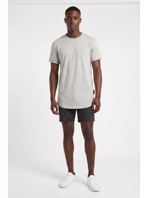 Blow Up Basic Future Gen Gri Erkek T-Shirt 141016
