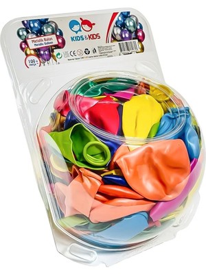 KSB Store STR-117 Metalik Karışık Renk 100LÜ Balon