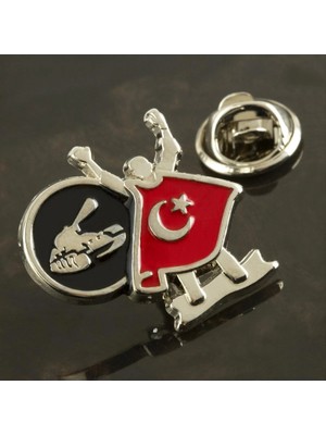 Hace Bazaar Ay Yıldız Yaka Rozet