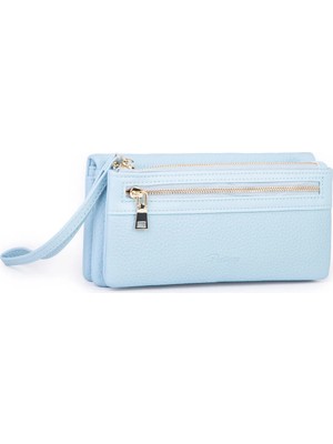 Nas Bag (Prettyzys) Ithal, Yumuşak Deri, Kadın Cüzdanı