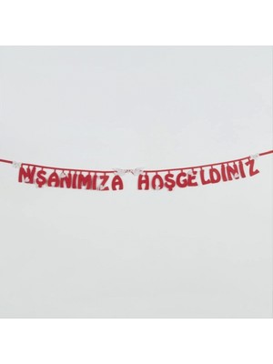 Hace Bazaar Nişanımıza Hoşgeldiniz Keçe Yazı