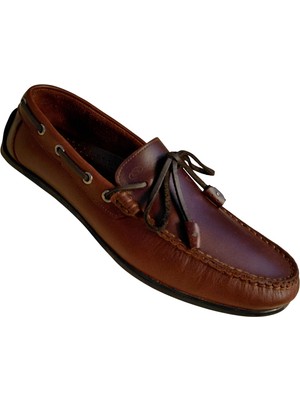 Danacı K61121 Erkek Hakiki Deri Püsküllü Loafer Ayakkabı