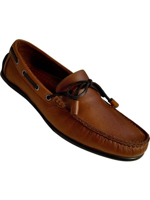 Danacı K61121 Erkek Hakiki Deri Püsküllü Loafer Ayakkabı