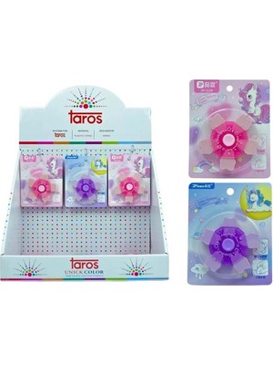 Taros Unıck Color Unıcorn Çarklı Silgi