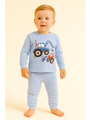Aden Kids çocuk mevsimlik penye pijama takımı