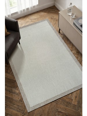 Colore Home Krem Bej Sisal Bordürlü Halı Sisal Yolluk