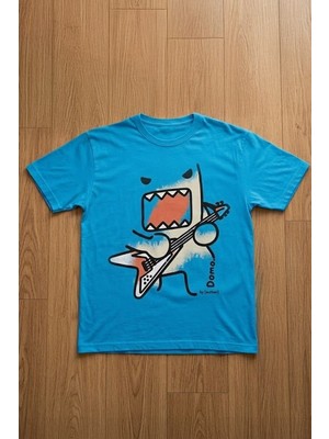 Moonstyle Collection Mavi Domo-Kun Y2K Unisex T-Shirt