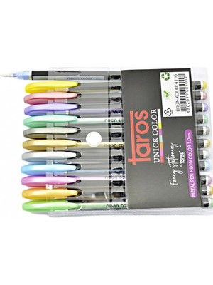 Taros Unıck Color Metalize Jel Kalem