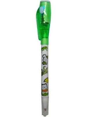 Taros Vintage Label Secret Pen Işıklı Kalem