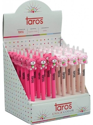 Taros Unick Color Çiçekli Ayı Versatil Kalem