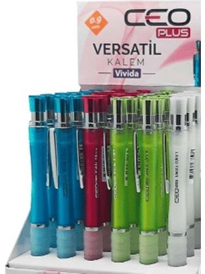 Ceo Şeffaf Renkli Versatil Kalem 0.7mm