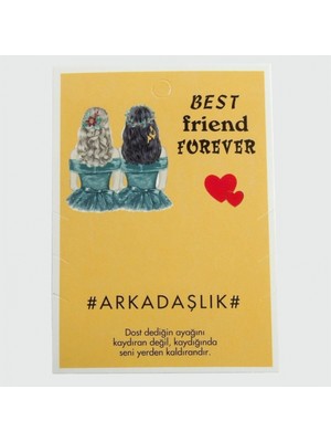 Hace Bazaar 3'lü Arkadaşlık Bileklik Kartı