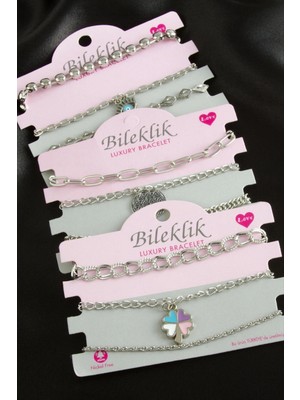 Hace Bazaar Karışık Trend Zincir Bileklik