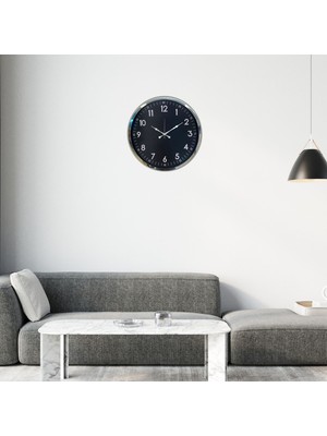Krom Standart Dekoratif 52 x 52 cm Duvar Saati