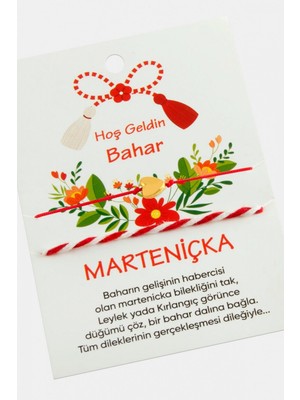 Hace Bazaar 2 Adet Kalpli Marteniçka Bileklik