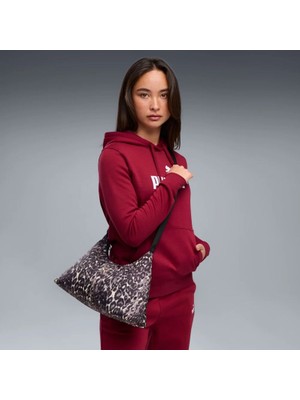 Puma Pop Medium Prism Bag Leoparlı Kadın Omuz Çantası 09275811