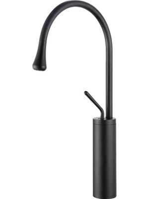 Fleko Ars-C 132 Mars Black Tall Lavabo Bataryası