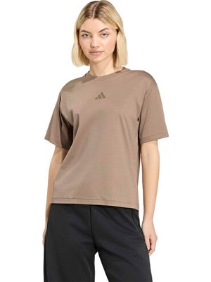 Adidas W Z.n.e. Tee Kadın Günlük Tişört KF6360 Haki