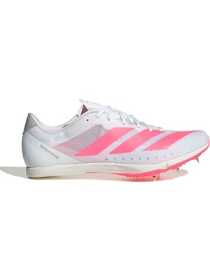 Adidas Adızero Dıstancestar Unisex Atletizm Çivili Koşu Ayakkabısı KI8385 Beyaz