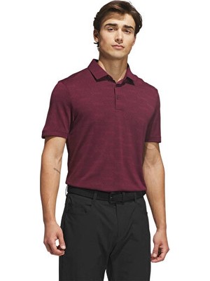 Adidas ULTIMATE365 Jacquard Erkek Günlük Polo Tişört KW1738 Kırmızı
