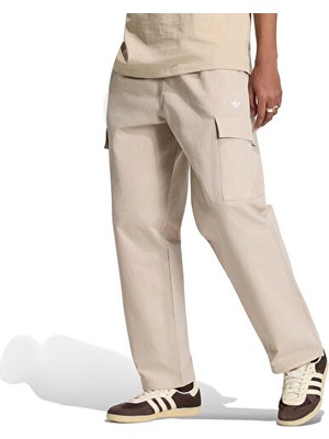 Adidas Trefoıl Essentıals Cargo Pants Erkek Günlük Kargo Pantolon KS9915 Haki