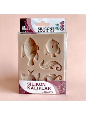 Smarta Silikon Kalıp - Deniz Canlıları SK1013031