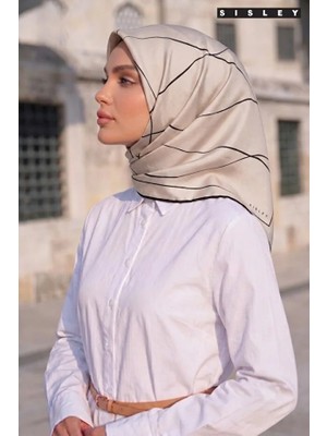 Sisley Ipek Saten EŞARP-ASM2038-12
