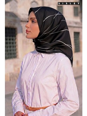 Sisley Ipek Saten EŞARP-ASM2038-02