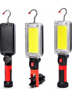 Epilons GS-2040 1200 Lümenmıknatıslı Cob LED Tamirci Feneri