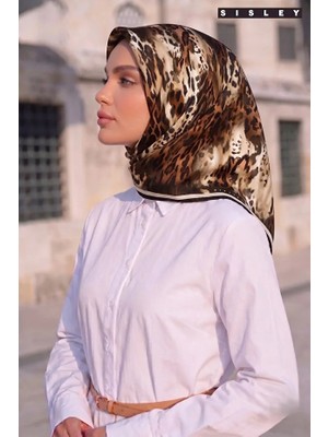 Sisley Ipek Saten EŞARP-ASM2039-18