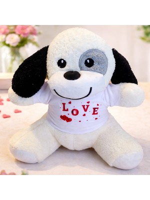 Skygo Love Tişörtlü Sevimli Peluş Köpek
