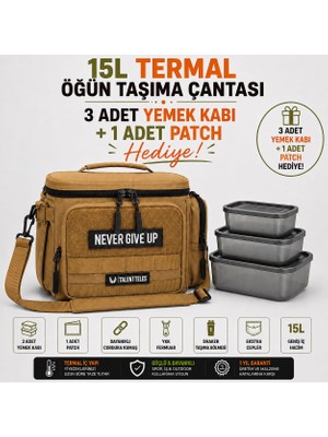 Talentteles Termal 15L Desert Fox Öğün Taşıma Çantası