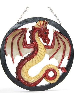 Skygo Duvara Asmalı Polyester Dragon Pano Dekoratif Hediyelik