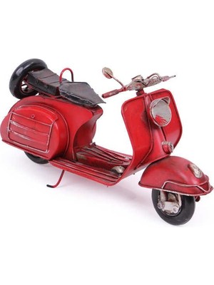 Skygo Dekoratif Metal Scooter Vintage Dekoratif Ev Ofis Hediyelik