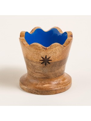 Zemira Lakrı Lacivert Ağacı Çerezlik 8X8X7.5 cm