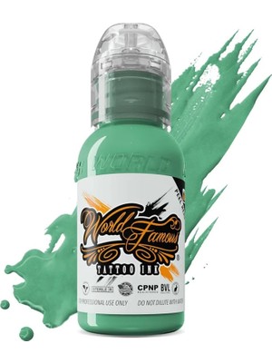 Zemira Columbus Seafoam - Famous Ink Dövme Boyası - 1OZ/30ML